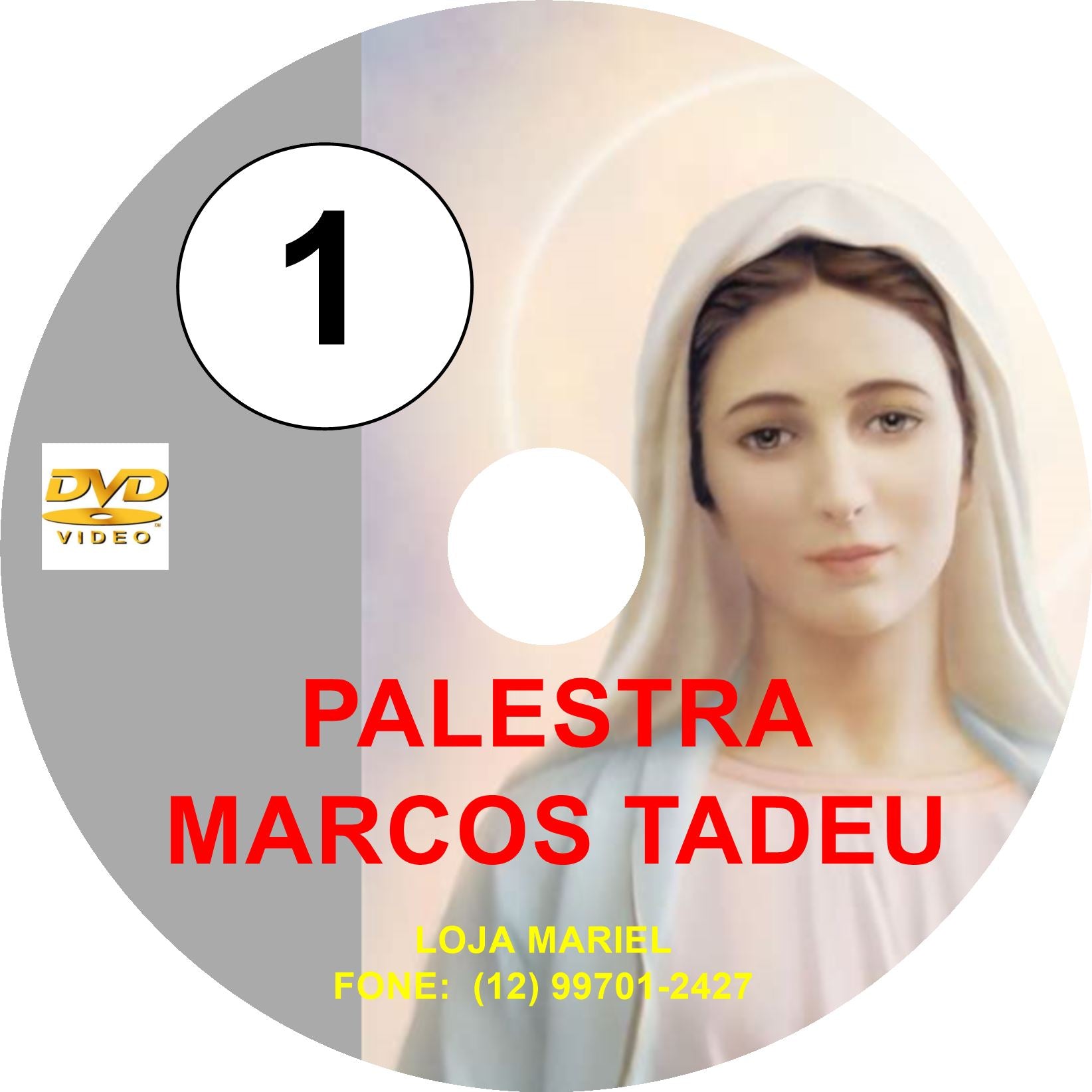 DVD Palestra Marcos Tadeu 1 DVD Palestra Marcos Tadeu 1